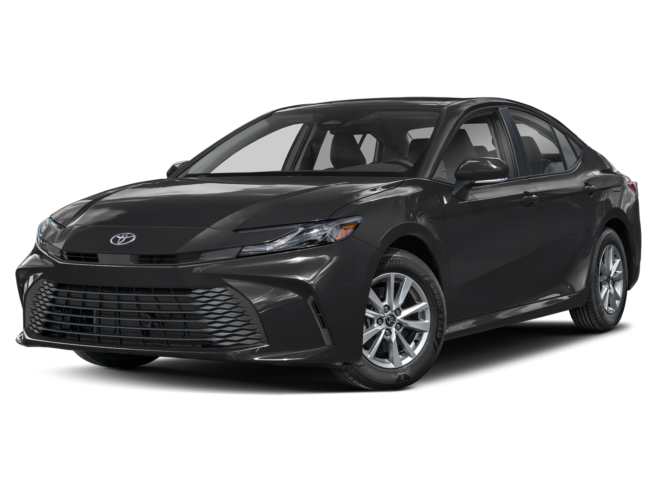 Midnight Black Metallic 2026 Toyota Camry Sedan Front-Wheel Drive Continuously Variable Transmission