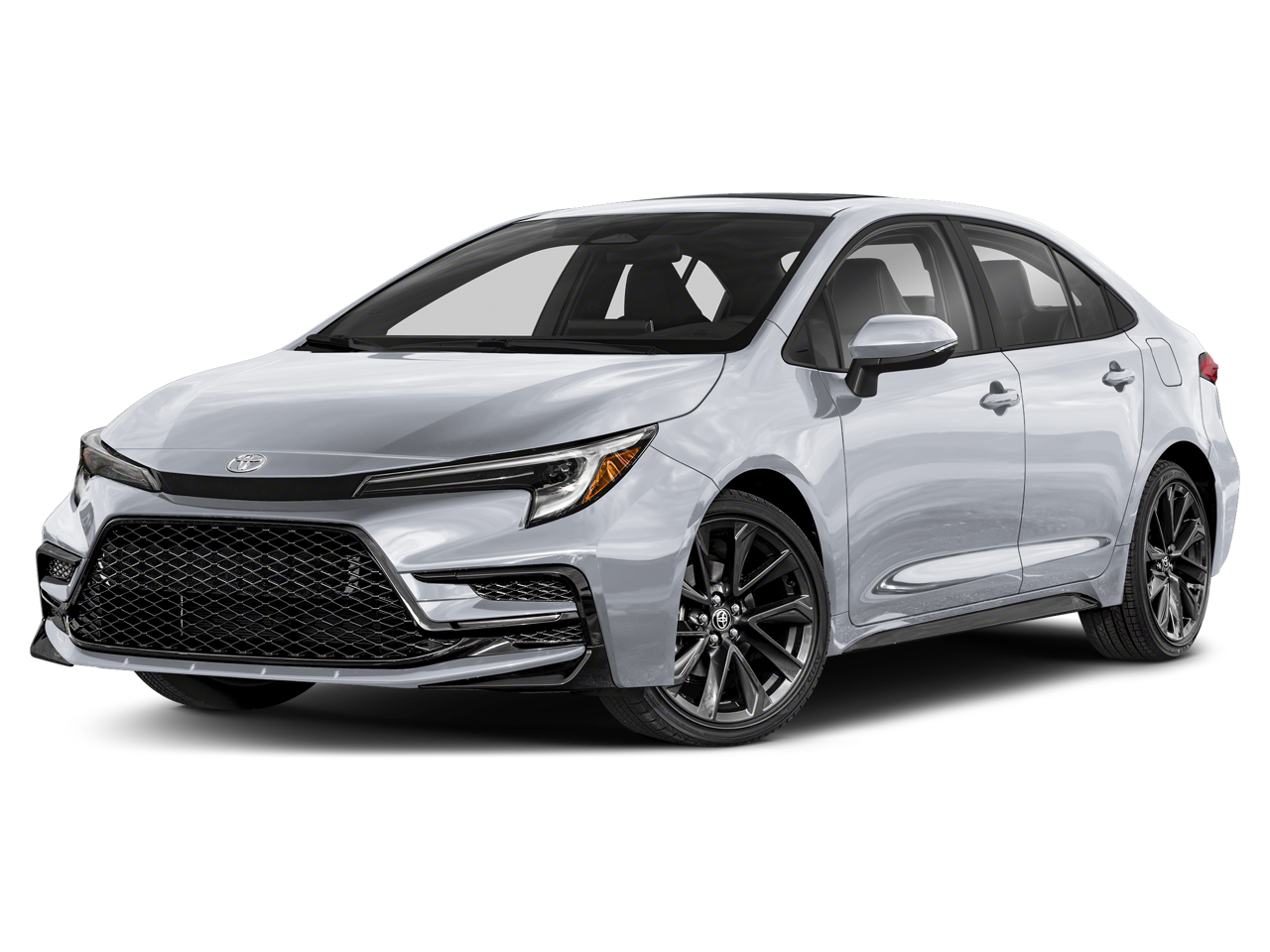 Classic Silver Metallic 2026 Toyota Corolla XSE FWD Sedan Front-Wheel Drive Continuously Variable Transmission