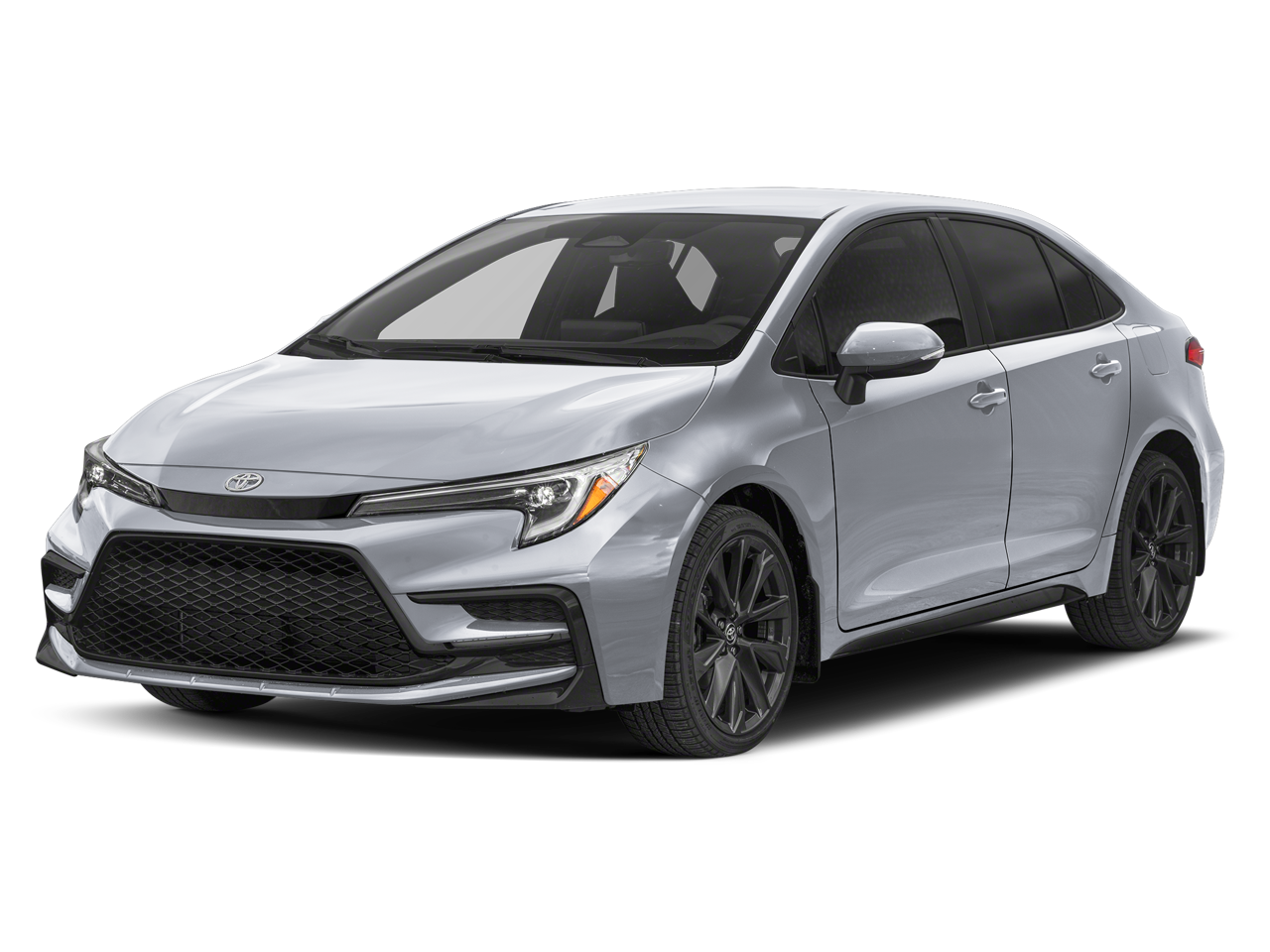 Classic Silver Metallic 2026 Toyota Corolla SE FWD Sedan Front-Wheel Drive Continuously Variable Transmission