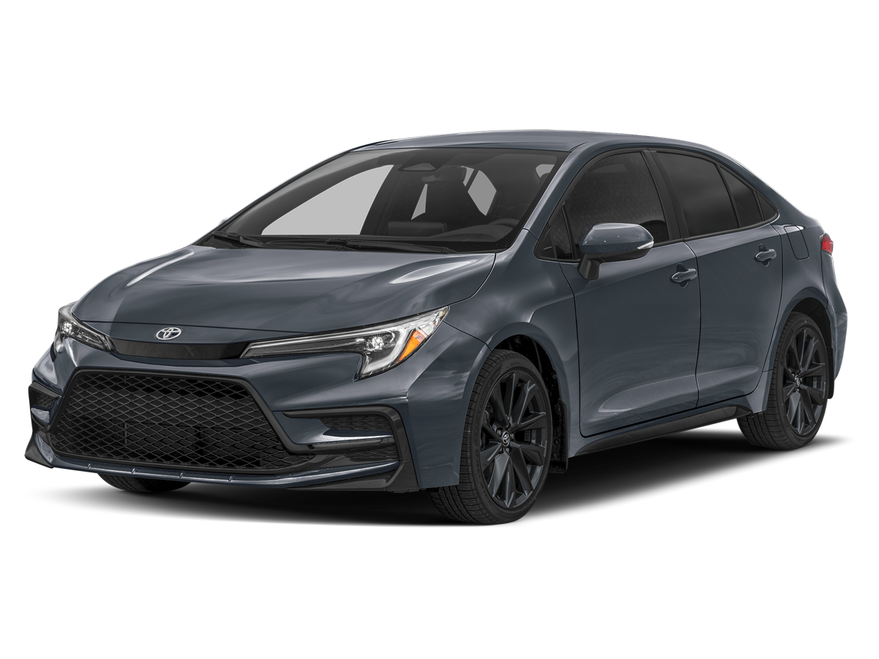Midnight Black 2026 Toyota Corolla Sedan Front-Wheel Drive Continuously Variable Transmission