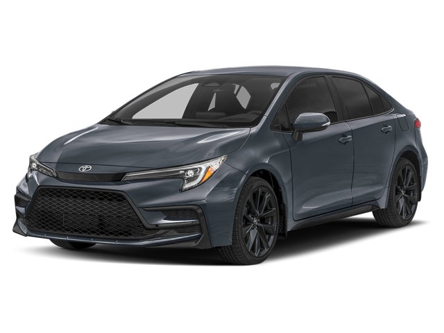 Midnight Black 2026 Toyota Corolla Sedan Front-Wheel Drive Continuously Variable Transmission