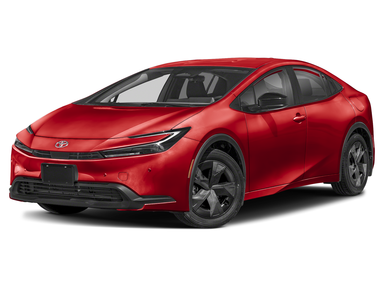 Supersonic Red 2026 Toyota Prius LE FWD Hatchback Front-Wheel Drive Automatic
