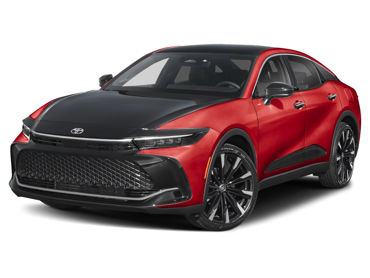 Finish Line Red With Black Bi-Tone 2026 Toyota Crown Sedan All-Wheel Drive 6-Speed Dual Clutch