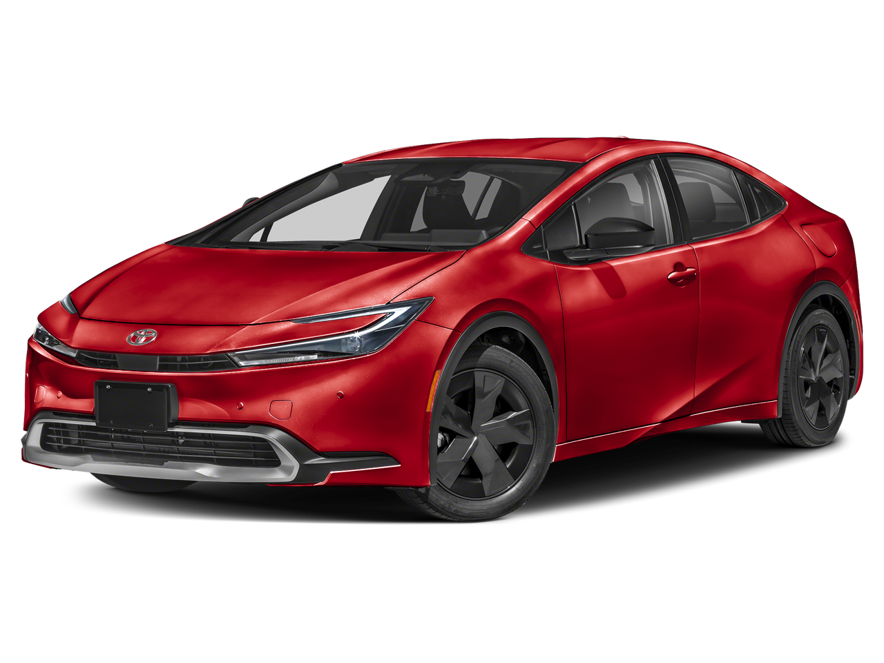 Supersonic Red 2026 Toyota Prius Plug-In Hybrid Hatchback Front-Wheel Drive Continuously Variable Transmission