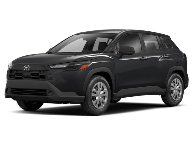 Jet Black 2026 Toyota Corolla Cross L AWD SUV / Crossover All-Wheel Drive Continuously Variable Transmission