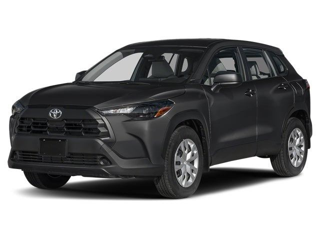 Jet Black 2026 Toyota Corolla Cross SUV / Crossover Front-Wheel Drive Continuously Variable Transmission