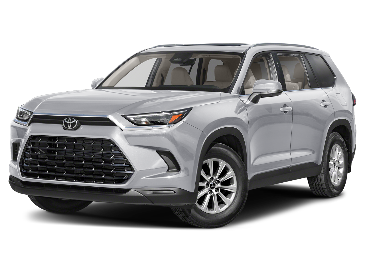 Celestial Silver Metallic 2026 Toyota Grand Highlander Hybrid XLE AWD SUV / Crossover All-Wheel Drive Continuously Variable Transmission