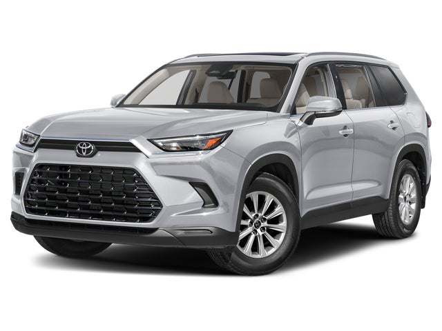 Celestial Silver Metallic 2026 Toyota Grand Highlander Hybrid XLE AWD SUV / Crossover All-Wheel Drive Continuously Variable Transmission