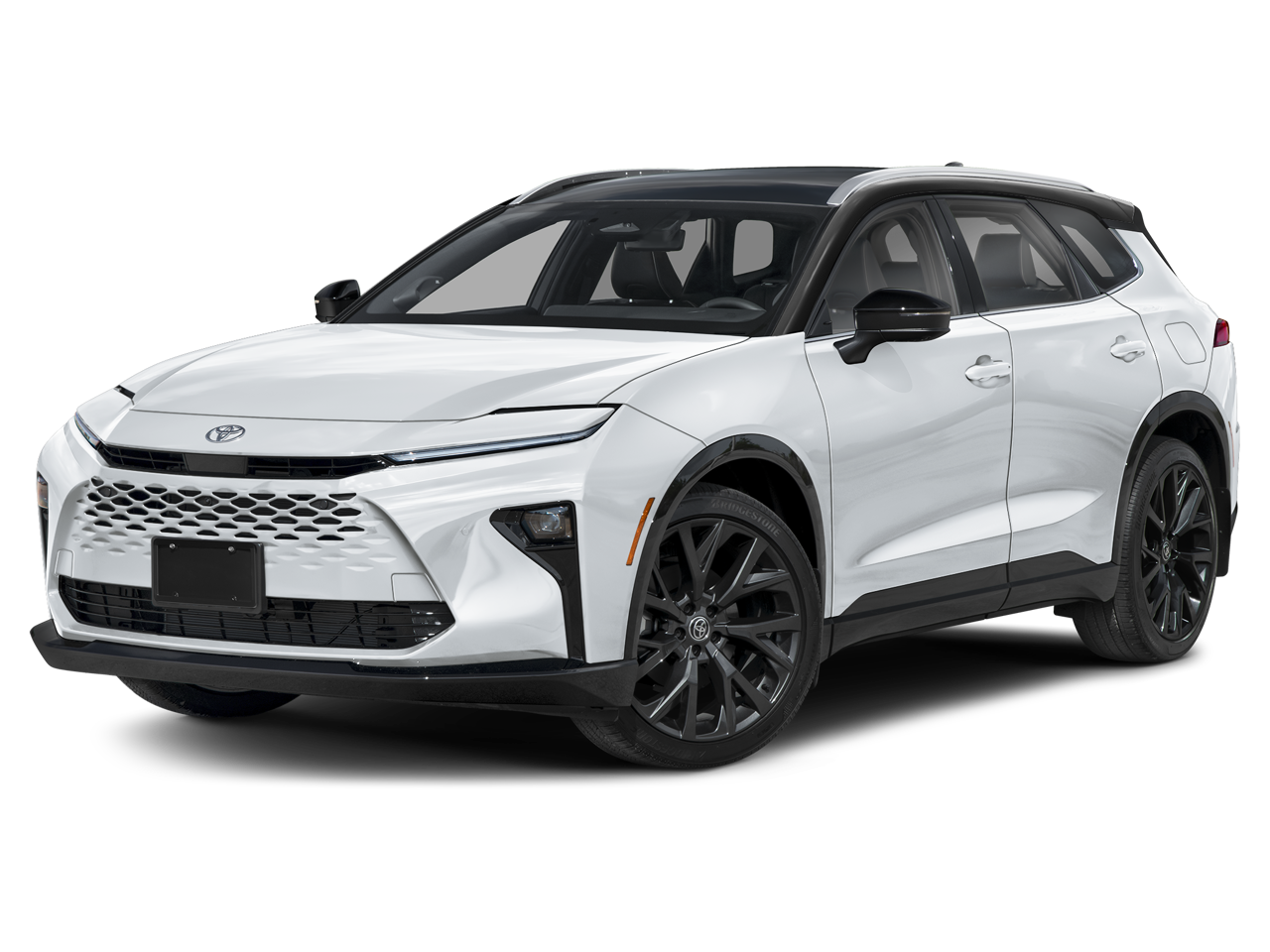 Oxygen White W/Black Roof 2026 Toyota Crown Signia SUV / Crossover All-Wheel Drive Continuously Variable Transmission