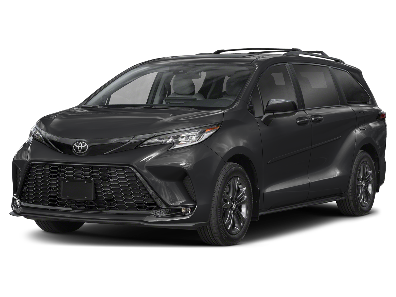 Midnight Black Metallic 2026 Toyota Sienna Minivan All-Wheel Drive Continuously Variable Transmission