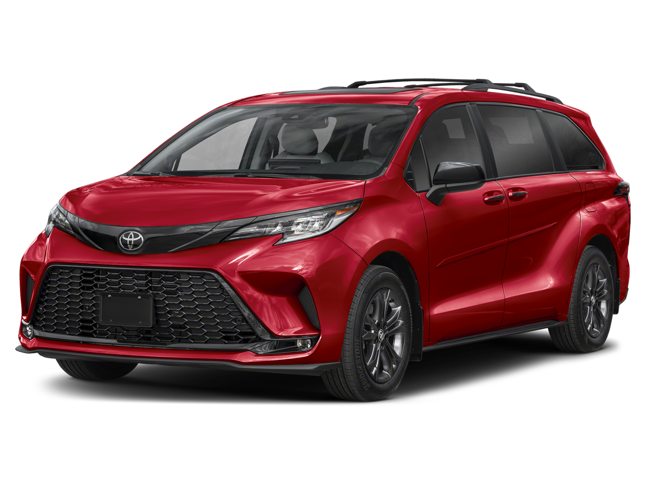 Red (Ruby Flare Pearl) 2026 Toyota Sienna XSE 7-Passenger AWD Minivan All-Wheel Drive Continuously Variable Transmission