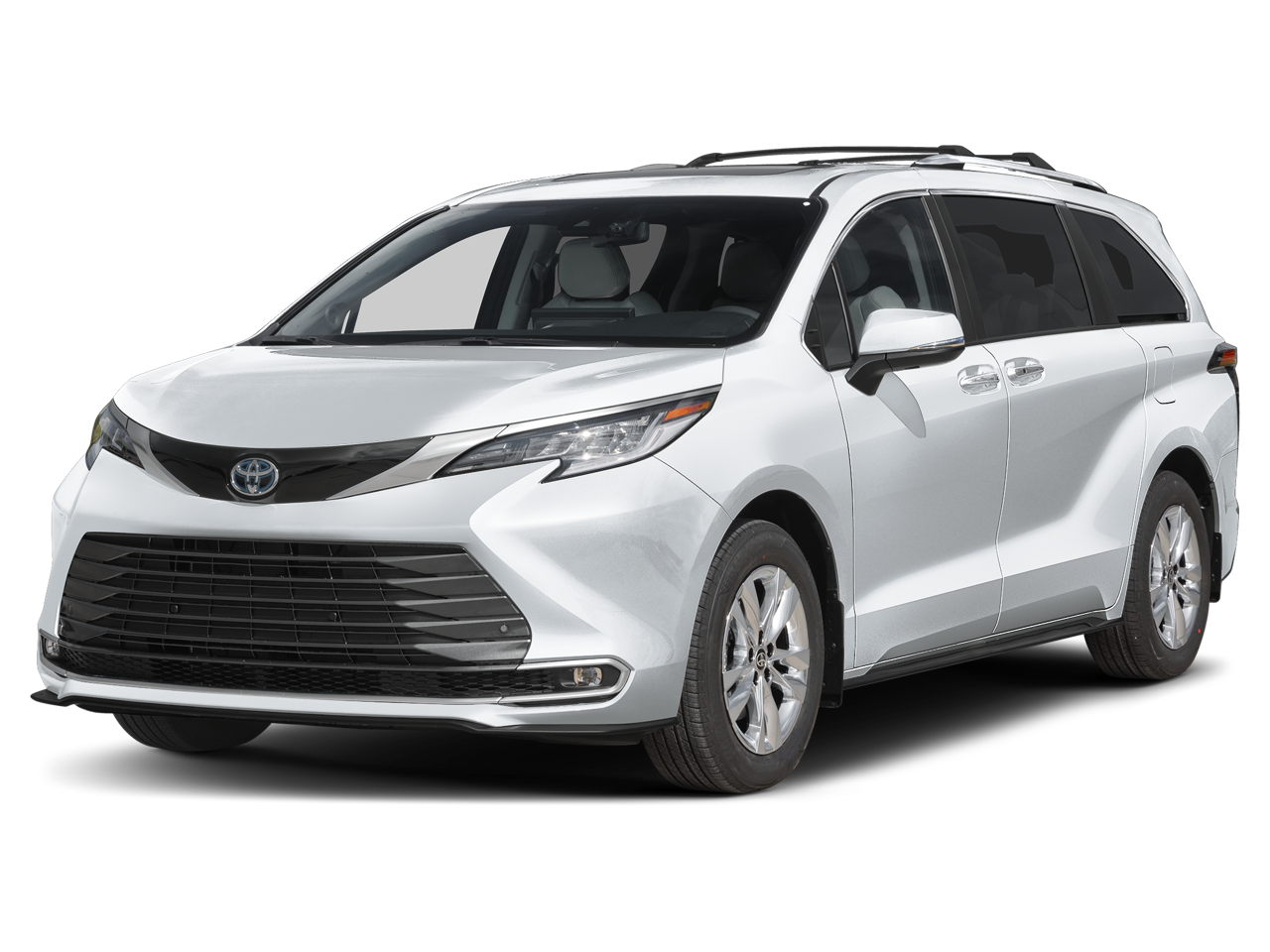 White (Wind Chill Pearl) 2026 Toyota Sienna Minivan All-Wheel Drive Continuously Variable Transmission