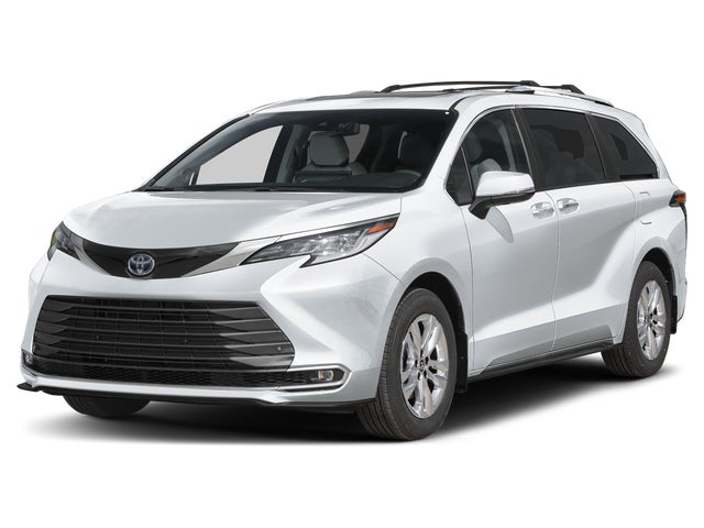 White (Wind Chill Pearl) 2026 Toyota Sienna Minivan All-Wheel Drive Continuously Variable Transmission