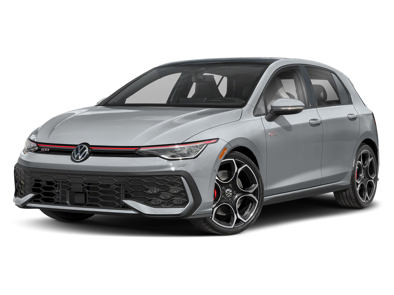 Moonstone Gray 2026 Volkswagen Golf GTI Hatchback Front-Wheel Drive Automatic