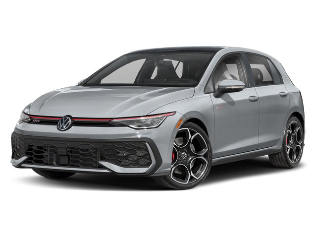 Moonstone Gray 2026 Volkswagen Golf GTI Hatchback Front-Wheel Drive Automatic