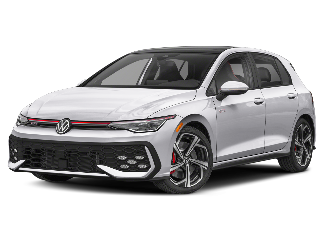 Opal White Pearl 2026 Volkswagen Golf GTI Hatchback Front-Wheel Drive 7-Speed Dual Clutch