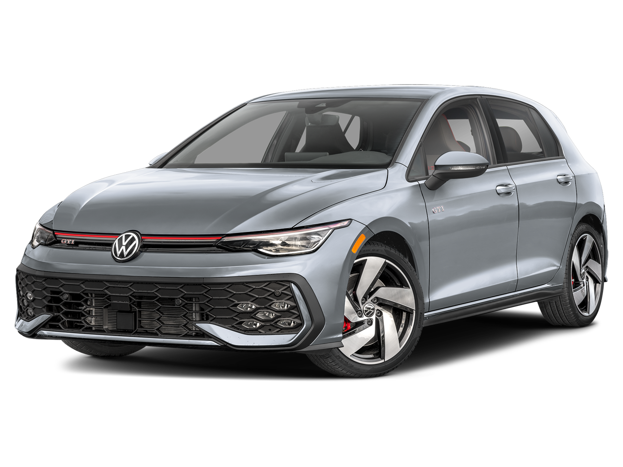 Alpine Silver Metallic 2026 Volkswagen Golf GTI S FWD Hatchback Front-Wheel Drive Automatic