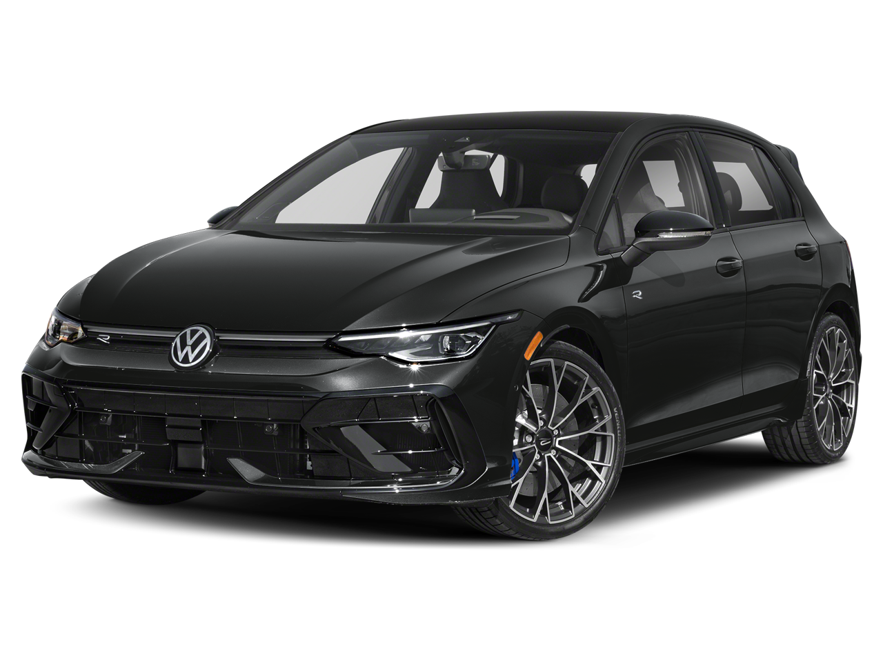 Mythos Black Metallic 2026 Volkswagen Golf R Hatchback All-Wheel Drive 7-Speed Dual Clutch