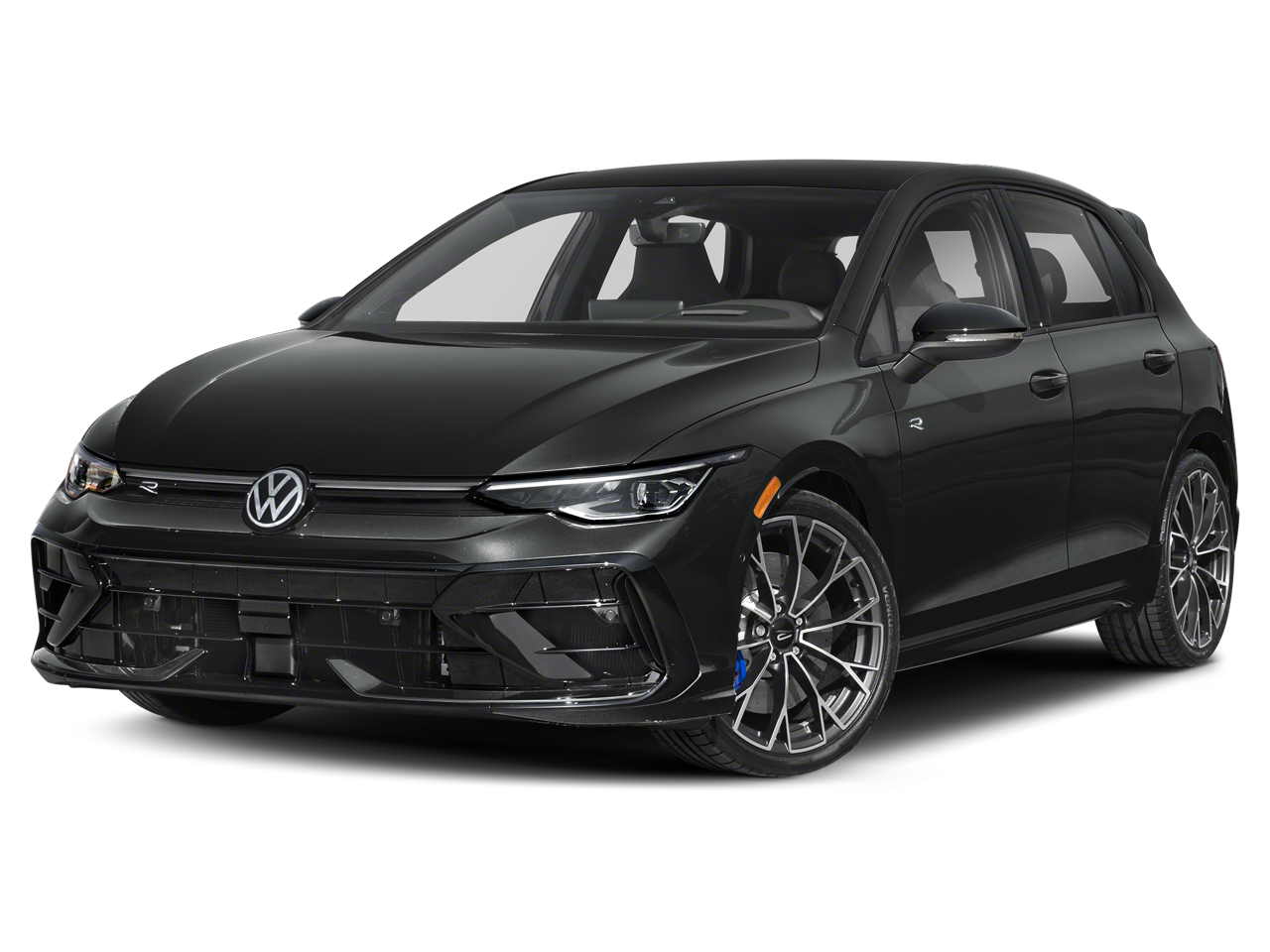 Mythos Black Metallic 2026 Volkswagen Golf R Hatchback All-Wheel Drive 7-Speed Dual Clutch