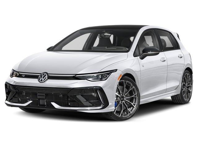 Pure White 2026 Volkswagen Golf R Hatchback All-Wheel Drive 7-Speed Dual Clutch