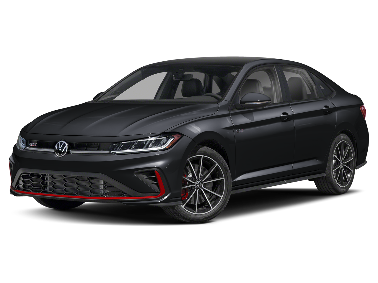 Deep Black Pearl 2026 Volkswagen Jetta GLI Sedan Front-Wheel Drive 6-Speed Manual