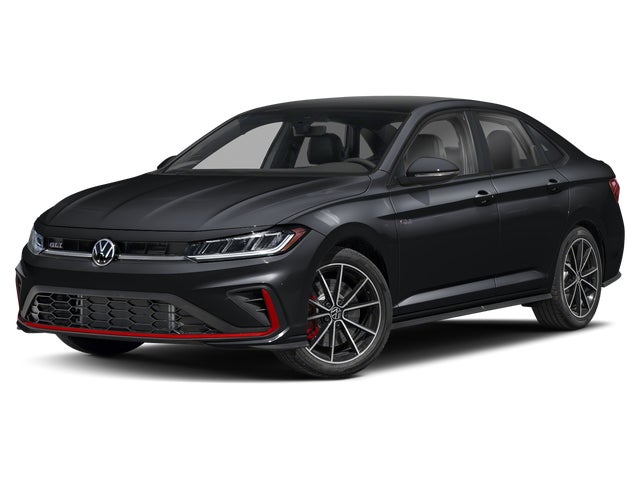 Deep Black Pearl 2026 Volkswagen Jetta GLI Sedan Front-Wheel Drive 6-Speed Manual