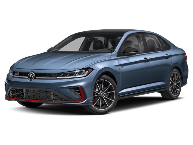 Monterey Blue Pearl W/Deep Black Roof 2026 Volkswagen Jetta GLI Sedan Front-Wheel Drive 6-Speed Manual