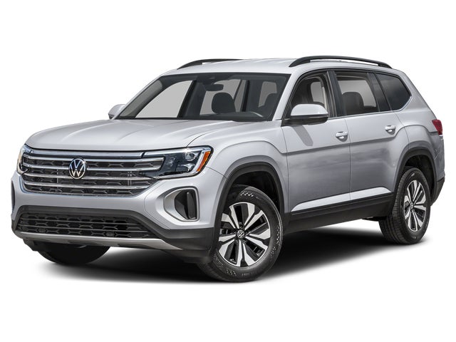 Silver Mist Metallic 2026 Volkswagen Atlas SUV / Crossover All-Wheel Drive 8-Speed Automatic