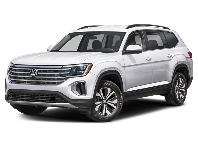 Opal White Pearl 2026 Volkswagen Atlas SE 4Motion with Technology SUV / Crossover All-Wheel Drive 8-Speed Automatic