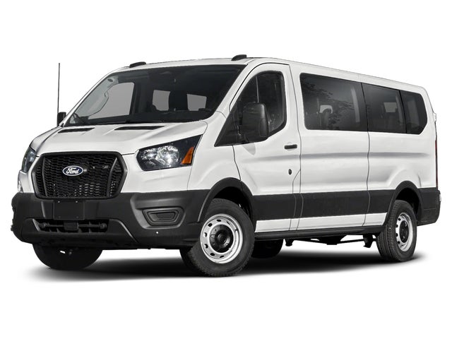 Gray 2027 Ford Transit Passenger Van All-Wheel Drive