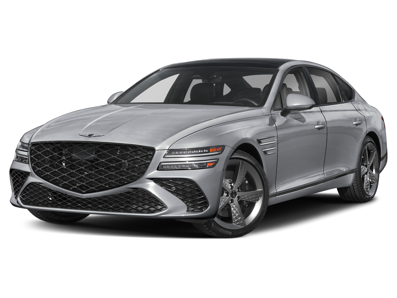Gray 2027 Genesis G80 Sedan All-Wheel Drive 8-Speed Automatic Overdrive