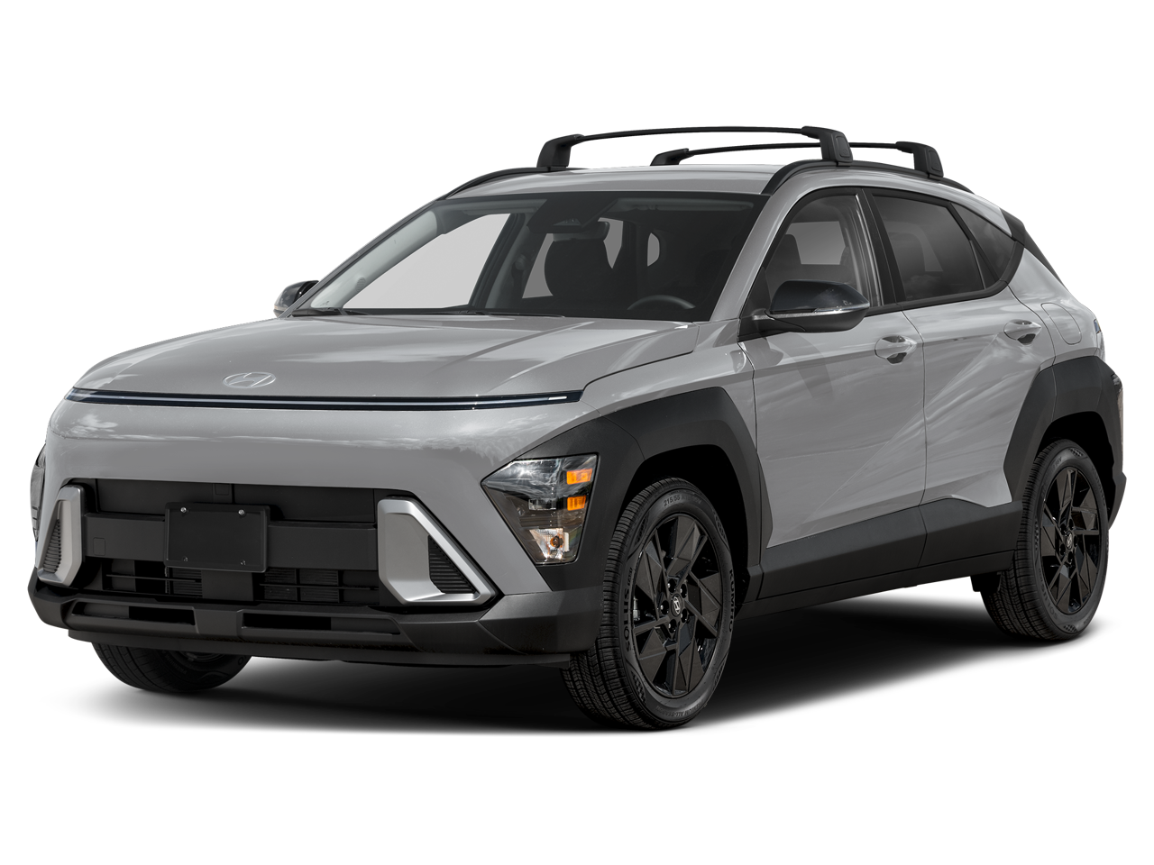 Black 2027 Hyundai Kona SUV / Crossover Front-Wheel Drive Automatic
