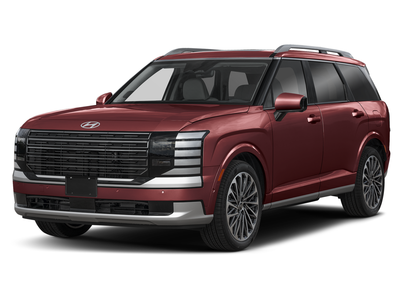 Red (Galaxy Maroon Pearl) 2027 Hyundai Palisade Hybrid SUV / Crossover All-Wheel Drive Automatic