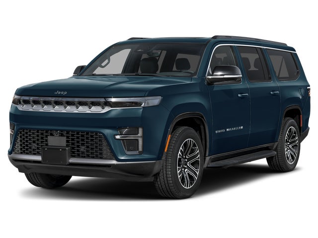 Fathom Blue Pearl-Coat Paint 2027 Jeep Grand Wagoneer L SUV / Crossover Four-Wheel Drive 8-Speed Automatic