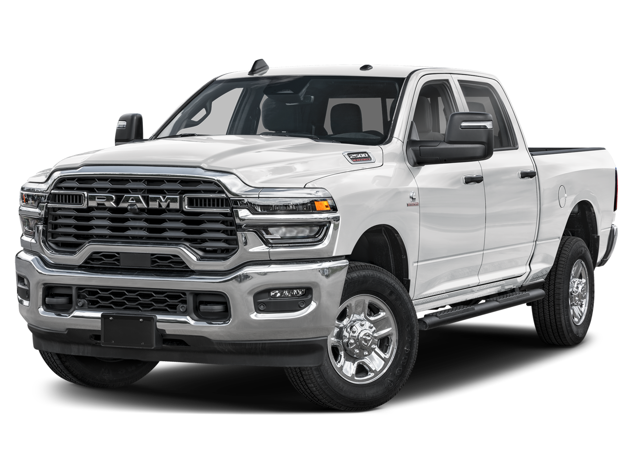 Bright White Clearcoat 2027 RAM 2500 Pickup Truck Four-Wheel Drive Automatic