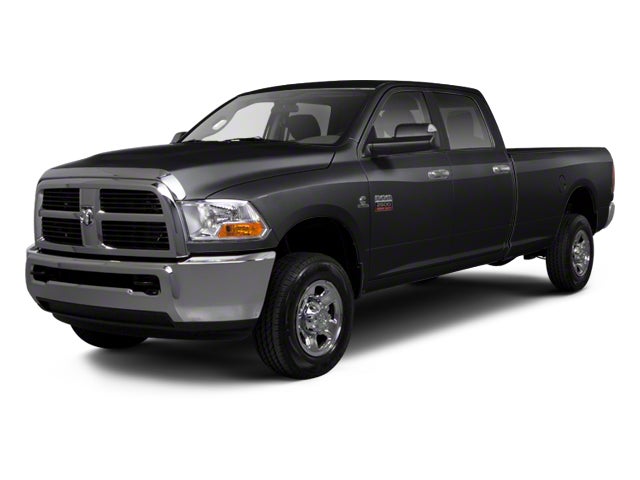 Black 2010 Dodge RAM 2500 Pickup Truck Four-Wheel Drive Automatic