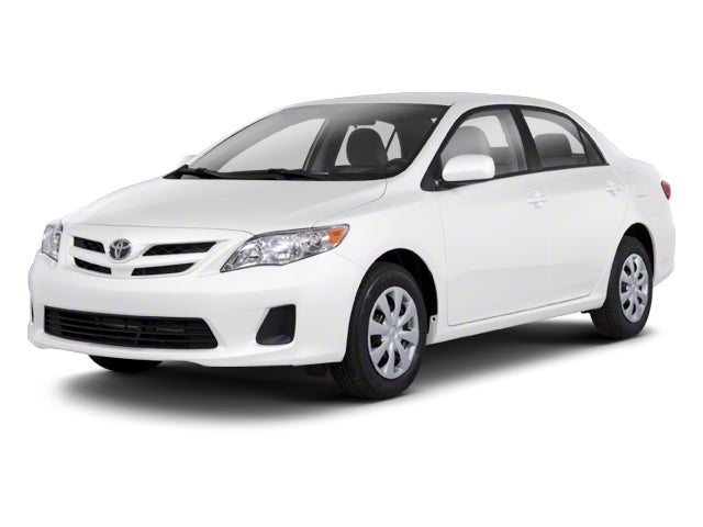Super White 2011 Toyota Corolla Sedan Front-Wheel Drive 4-Speed Automatic