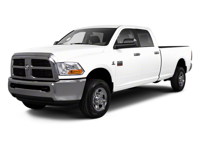 Red 2012 RAM 2500 Pickup Truck Four-Wheel Drive 