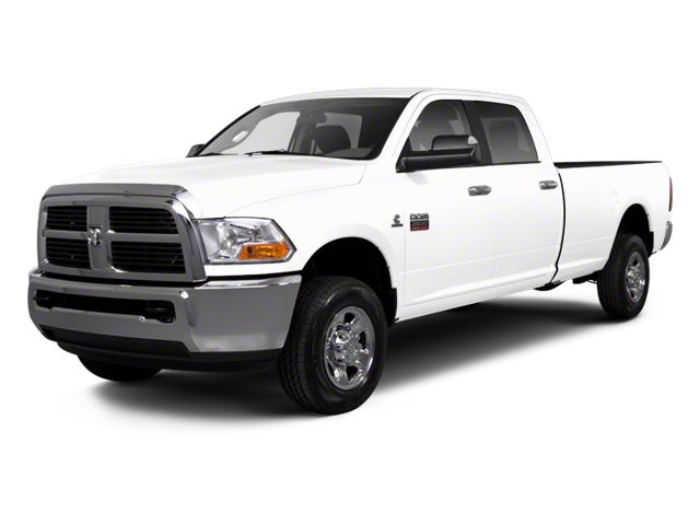 Red 2012 RAM 2500 Pickup Truck Four-Wheel Drive