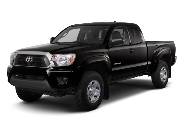 Black 2012 Toyota Tacoma Pickup Truck Four-Wheel Drive 5-Speed Automatic Overdrive