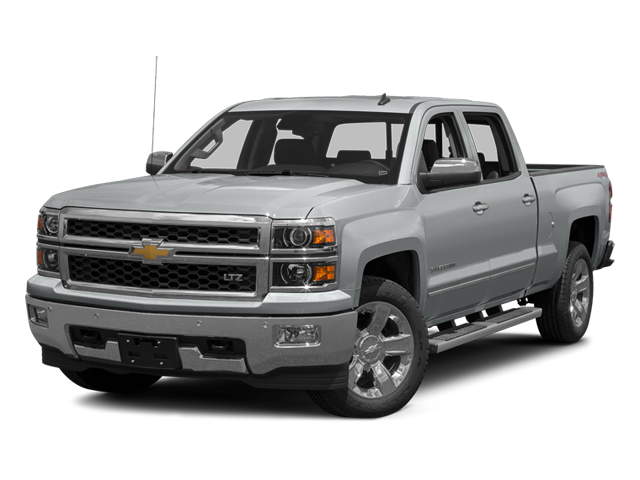 Silver Ice Metallic 2014 Chevrolet Silverado 1500 Pickup Truck Four-Wheel Drive Automatic