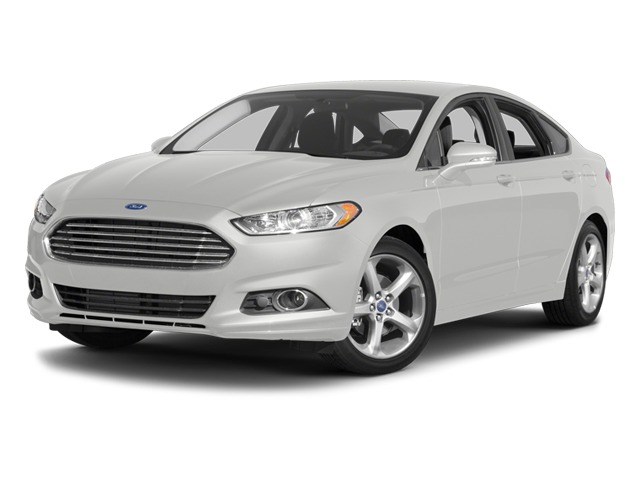 Cherry Red 2014 Ford Fusion Sedan Front-Wheel Drive 