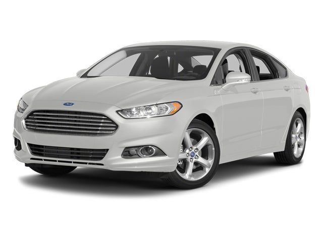 Cherry Red 2014 Ford Fusion Sedan Front-Wheel Drive