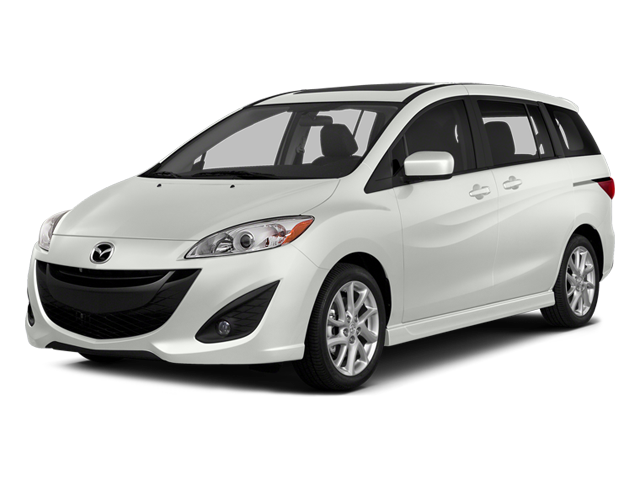 Crystal White Pearl 2014 Mazda MAZDA5 Grand Touring Minivan Front-Wheel Drive Automatic