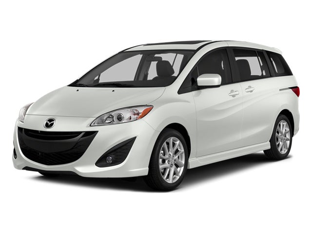Crystal White Pearl 2014 Mazda MAZDA5 Grand Touring Minivan Front-Wheel Drive Automatic