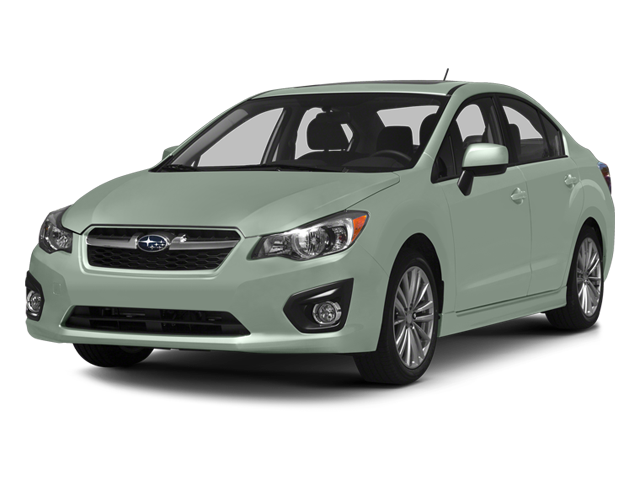 Jasmine Green Metallic 2014 Subaru Impreza Sedan All-Wheel Drive Continuously Variable Transmission