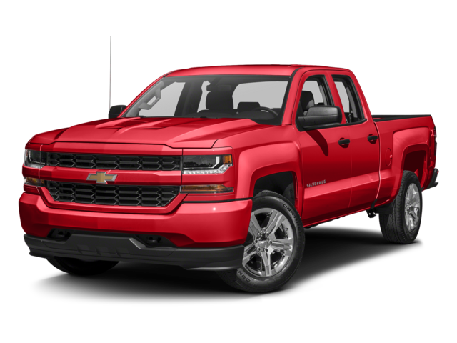 Black 2016 Chevrolet Silverado 1500 Pickup Truck Four-Wheel Drive Automatic