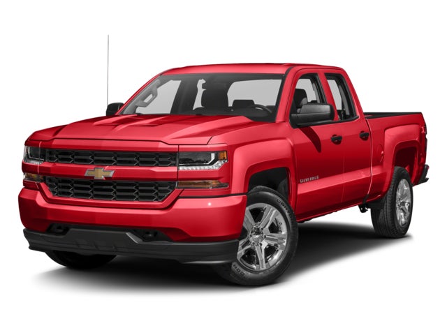 Black 2016 Chevrolet Silverado 1500 Pickup Truck Four-Wheel Drive Automatic