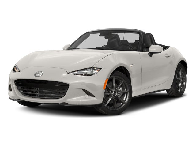 Crystal White Pearl 2016 Mazda MX-5 Miata Convertible Rear-Wheel Drive 6-Speed Manual