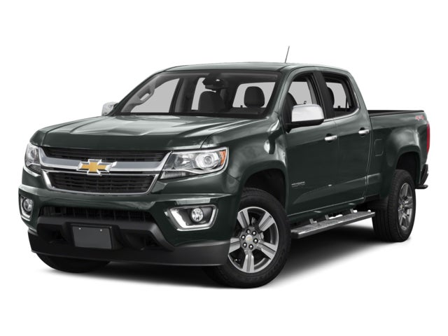 Cyber Gray Metallic 2017 Chevrolet Colorado Pickup Truck Four-Wheel Drive 8-Speed Automatic
